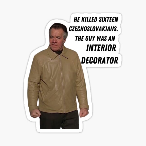 Interior decorator Sticker