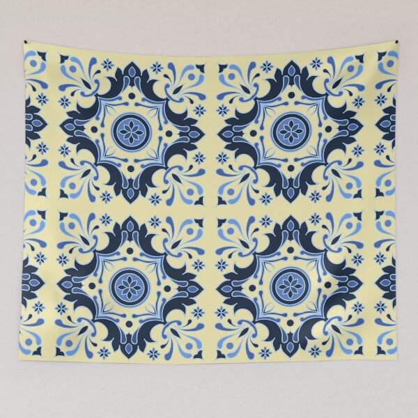 Item preview, BLUE SPANISH MEDITERRANEAN CERAMIC TILE  designed and sold by Jonsa.