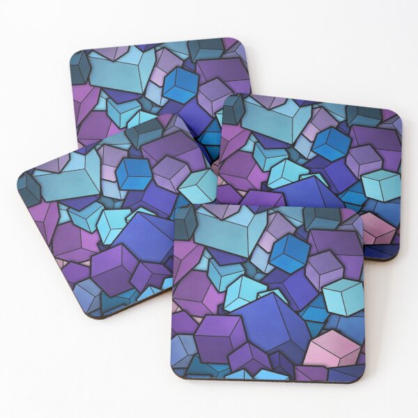 Item preview, Blue Cube Pattern Design  designed and sold by Laves-Lavento.