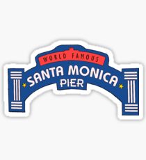 Santa Monica Pier Sticker