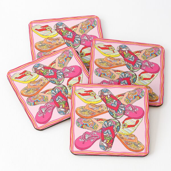 Item preview, My Summertime Flip Flops designed and sold by monkeypawprints.