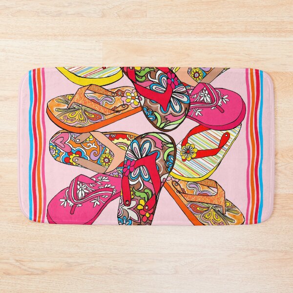 Item preview, My Summertime Flip Flops designed and sold by monkeypawprints.