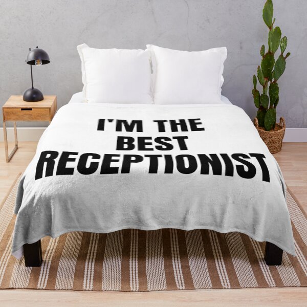 Item preview, I'M THE BEST RECEPTIONIST designed and sold by iamxxx.