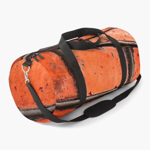 Item preview, Red Brick Wall WIth Some Black And Orange designed and sold by Ensjodesigns.