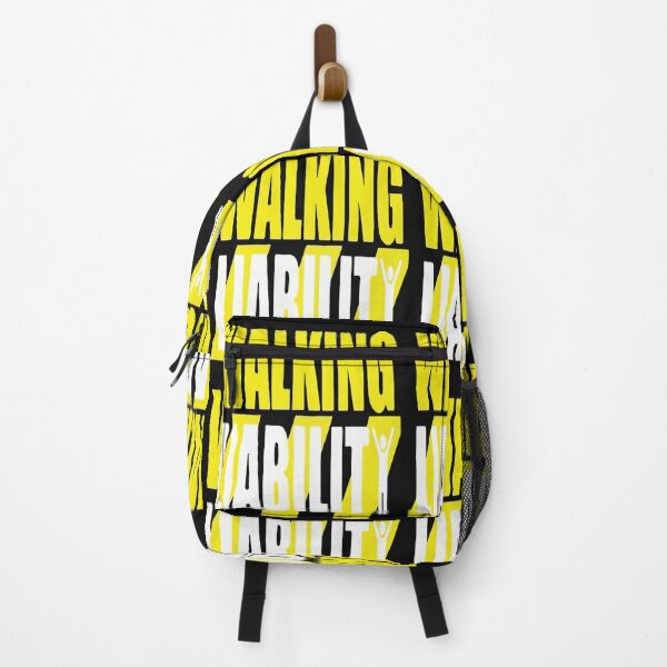 Item preview, Men's Funny Walking Liability Wordmark designed and sold by Lucielyn.