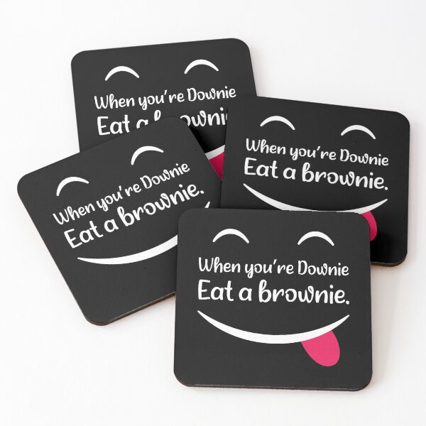 Item preview, When you’re Downie eat a brownie designed and sold by Luxury-Outfits.