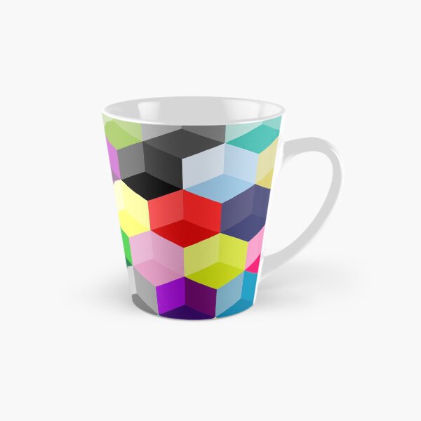 Item preview, Colorful Hexagonal Pattern-Honeycomb Cubes designed and sold by Saurabh5814.