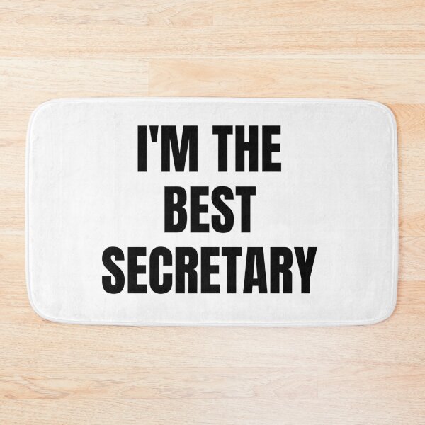 Item preview, I'M THE BEST SECRETARY designed and sold by iamxxx.