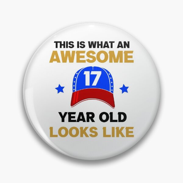 Item preview, This Is What An Awesome 17 Year Old Looks Like, Funny gift ideas for 17 year old birthday designed and sold by Shozon.