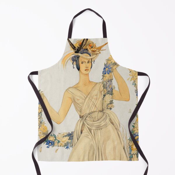 Item preview, Mother of the Harvest vintage artwork illustration designed and sold by Vintage Designs +.