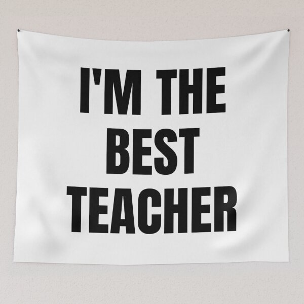 Item preview, I'M THE BEST TEACHER designed and sold by iamxxx.