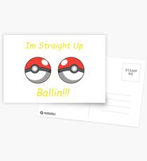 Pokemon Ballin Postcards