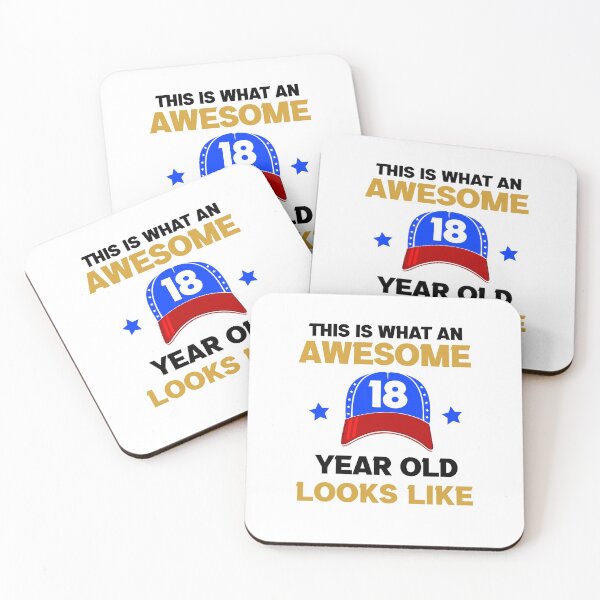 Item preview, This Is What An Awesome 18 Year Old Looks Like gift ideas, Funny birthday for 18 year old  designed and sold by Shozon.