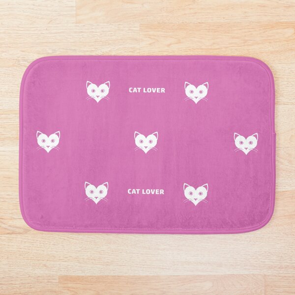 Item preview, Cat lover pattern over pink designed and sold by Edekad.