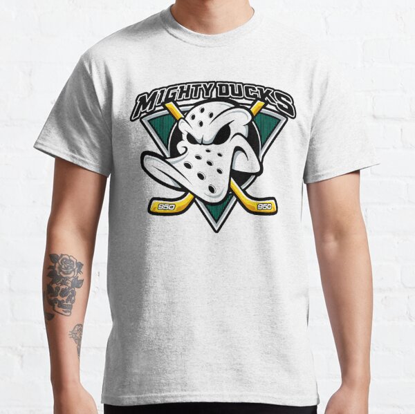 the mighty ducks logo team T-shirt classique