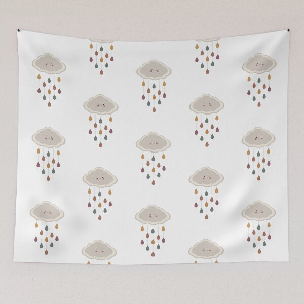 Item preview, Muted Rain Cloud designed and sold by Kirsty Wolfe.