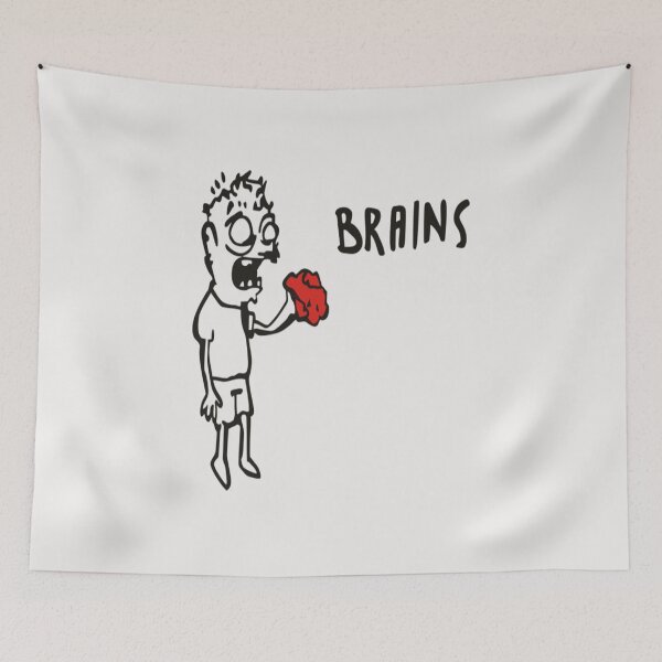 Item preview, Zombie Brains T-ShirtZOMBIE BRAINS  designed and sold by Lucielyn.