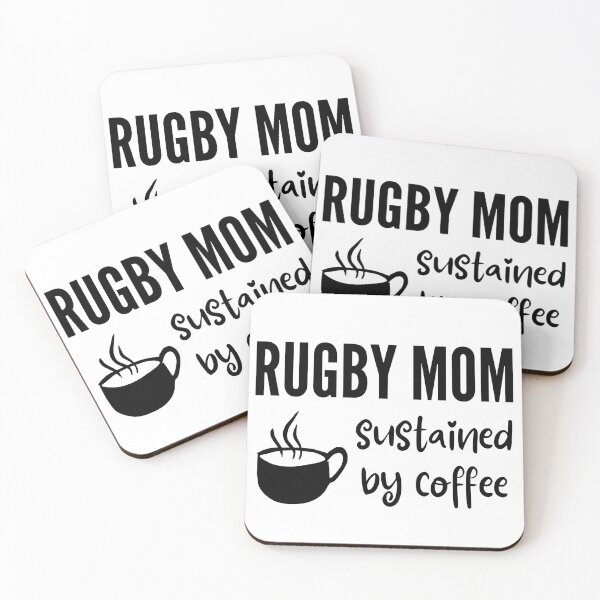 Item preview, Rugby mom. Sustained by coffee designed and sold by TheGreenGoat.