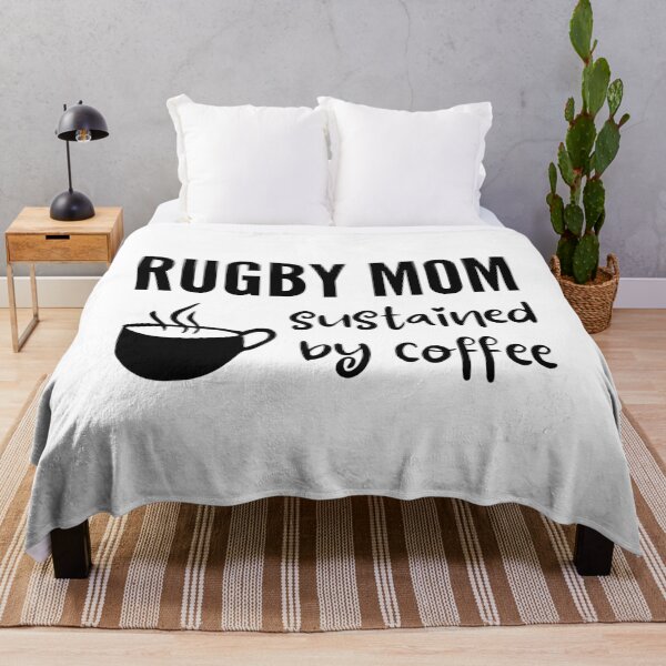 Item preview, Rugby mom. Sustained by coffee designed and sold by TheGreenGoat.