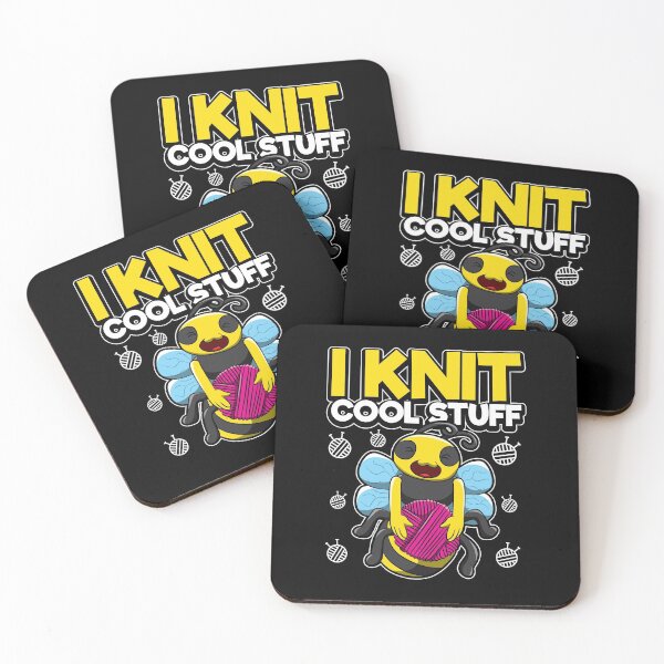 Item preview, I Knit Cool Stuff - Bee Wool Knitting designed and sold by anziehend.