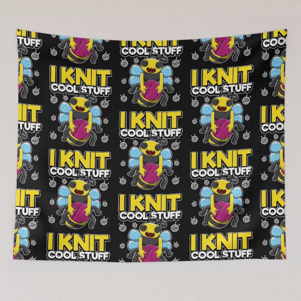 Item preview, I Knit Cool Stuff - Bee Wool Knitting designed and sold by anziehend.