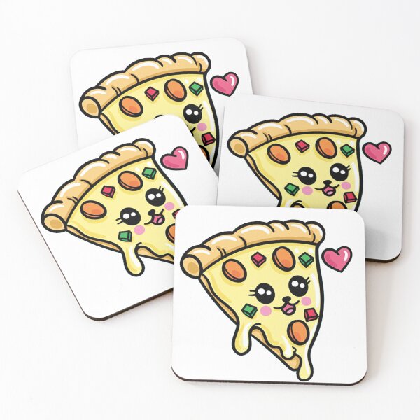 Item preview, Kawaii Pizza designed and sold by KawaiiFoodArt.