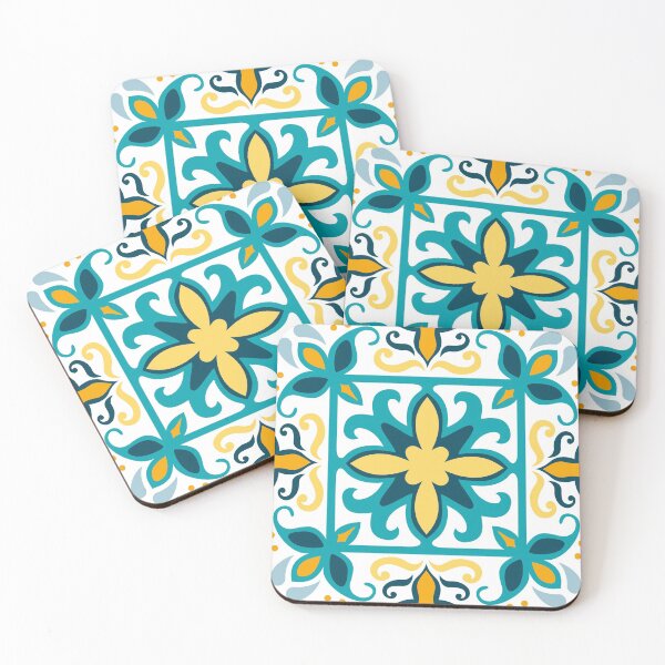 Item preview, GREEN AND YELLOW CERAMIC SICILIAN TILE designed and sold by Jonsa.