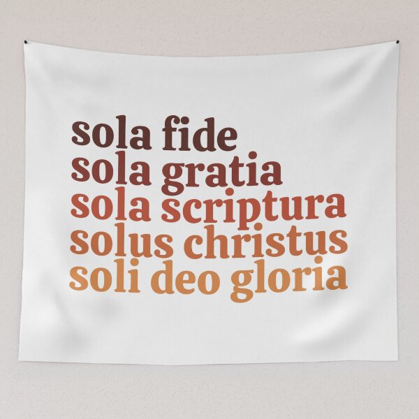 Item preview, The Five Solas designed and sold by Saige Potter.