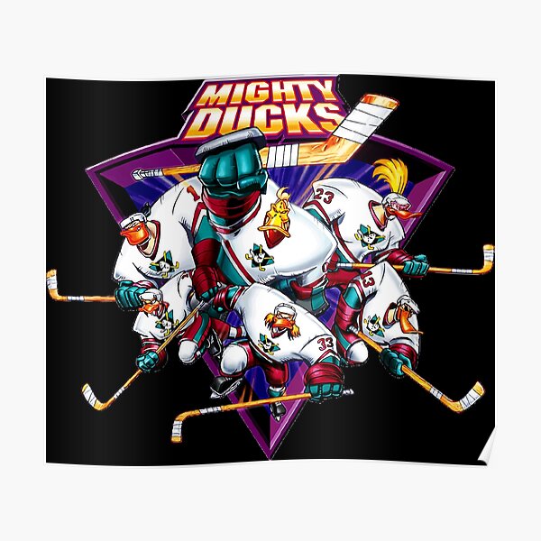 Mighty Ducks Cartoon Posters for Sale | Redbubble