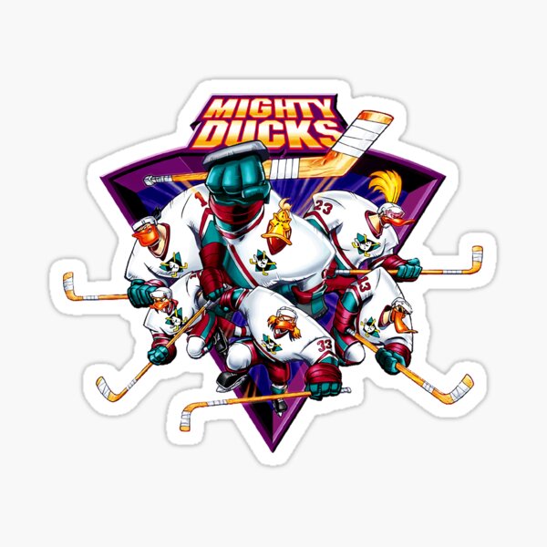 Mighty Ducks Logo 90s Kid Movie - Throwback Retro Vintage