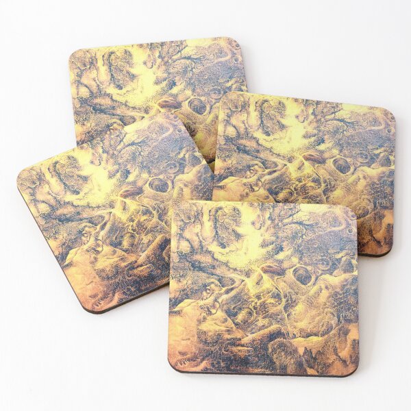 Item preview, Classic Iion Artwork in Faux Oil Style designed and sold by NeonAbstracts.