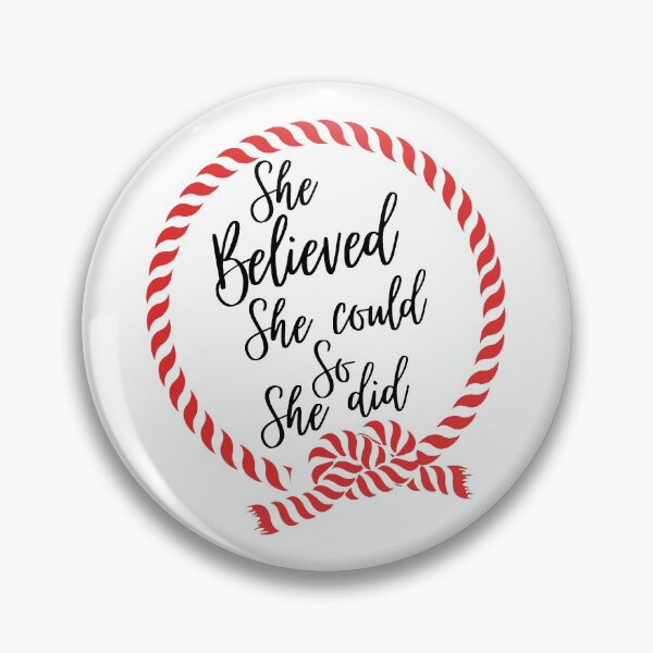 Item preview, She Believed She Could So She Did designed and sold by YOYOCollection.