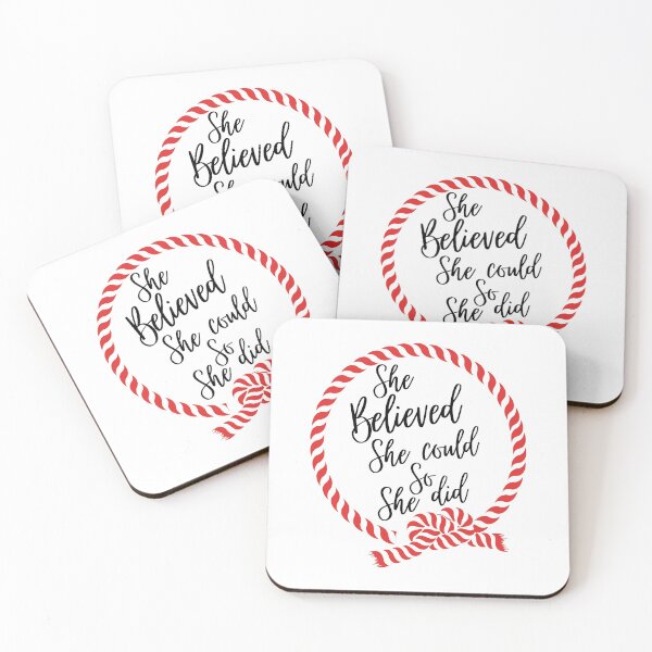 Item preview, She Believed She Could So She Did designed and sold by YOYOCollection.