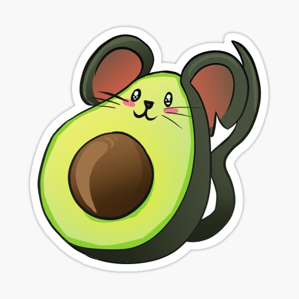 Mousecado Sticker
