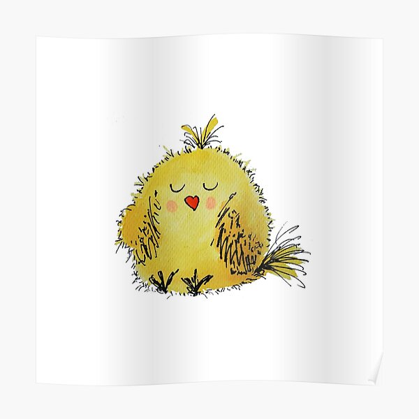 Hello chick! Poster