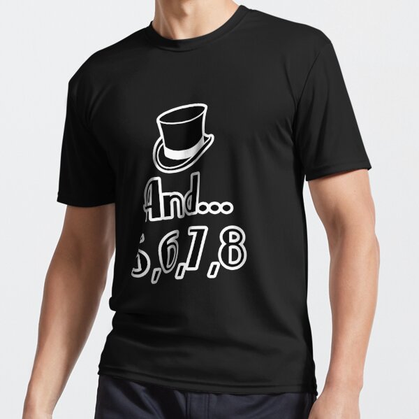 Tap dance shoes and top hat design
