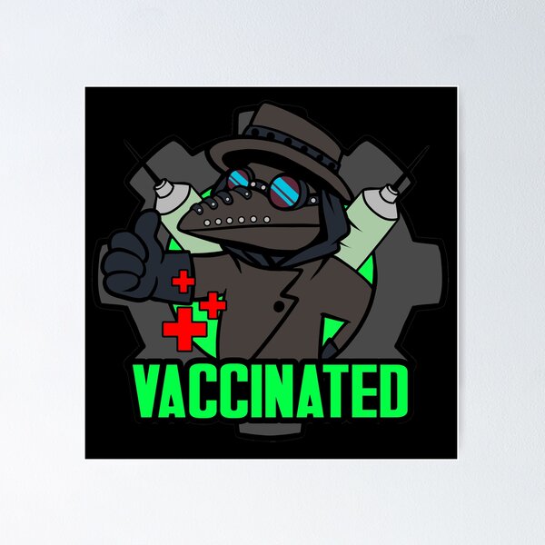 Item preview, Plague Doctor Vaccinated designed and sold by Sciggles.