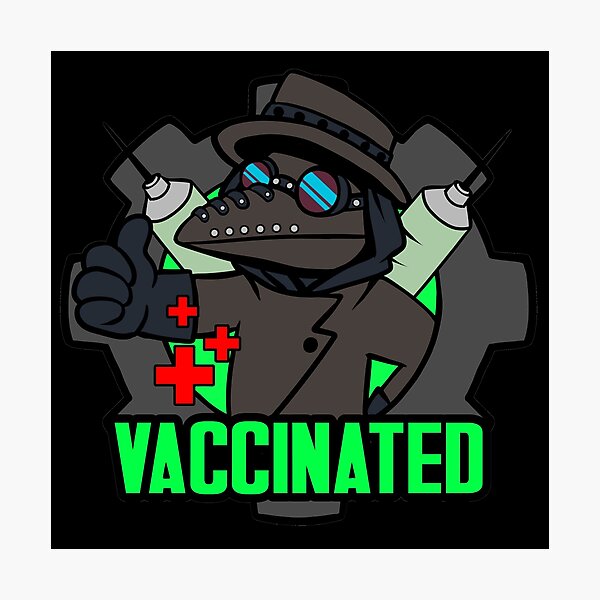 Item preview, Médico de la plaga vacunado designed and sold by Sciggles.
