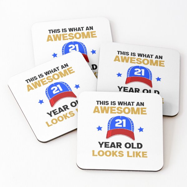 Item preview, This Is What An Awesome 21 Year Old Looks Like funny, Gift ideas for 21 year old birthday designed and sold by Shozon.