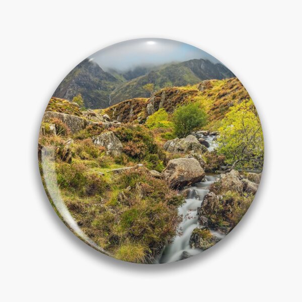 Item preview, Cwm Idwal Rapids Snowdonia Wales designed and sold by AJEvans.