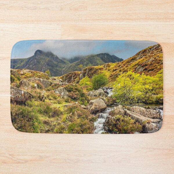 Item preview, Cwm Idwal Rapids Snowdonia Wales designed and sold by AJEvans.