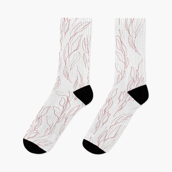 Item preview, Watercolor Hand Drawn Leaves Pattern designed and sold by digoarpi.