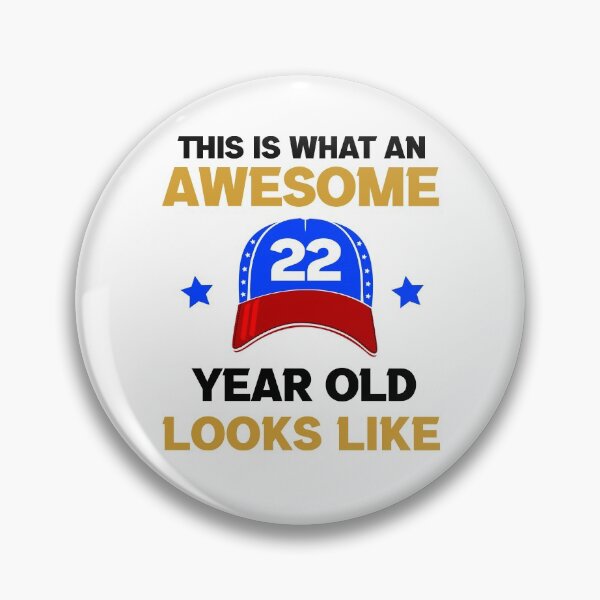 Item preview, This Is What An Awesome 22 Year Old Looks Like, funny gift  for 22 year old birthday ideas designed and sold by Shozon.