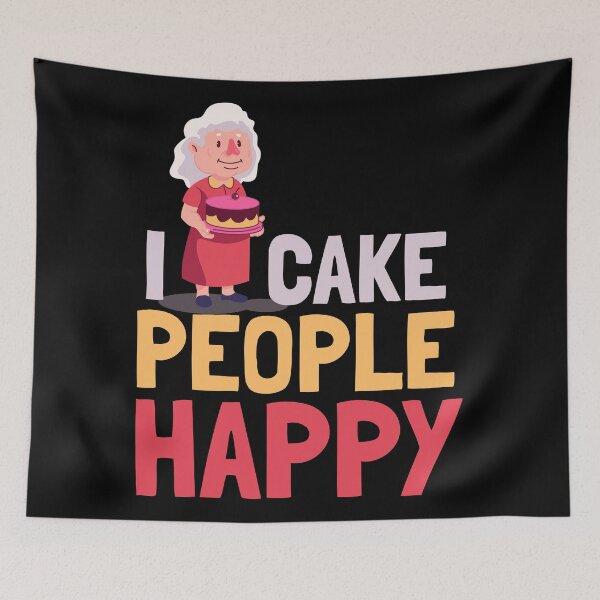 Item preview, Funny and cute pastry cake grandma design for baking lovers designed and sold by emmjott.