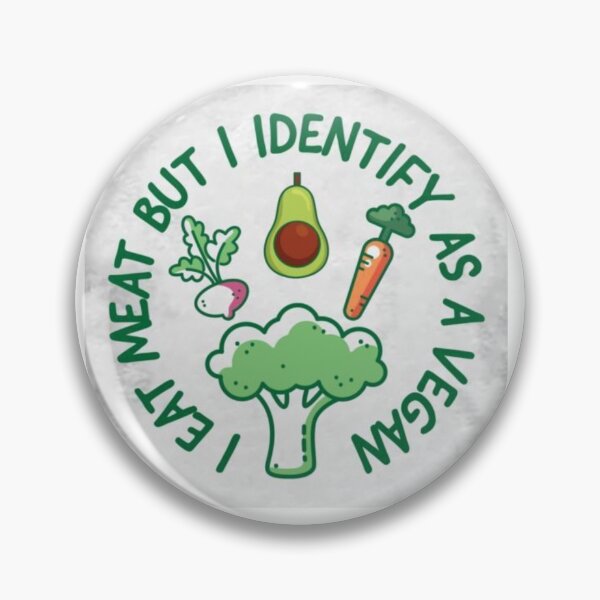 Item preview, I eat meat but i identify as a vegan designed and sold by Martinhart.