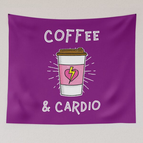 Item preview, Coffee & Cardio designed and sold by JellyAF.