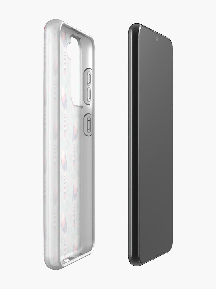 Alternate view of Like a bird on the branch (light green) Case & Skin for Samsung Galaxy
