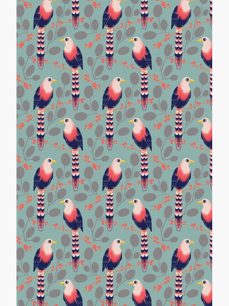 Like a bird on the branch (light green) by wafourou