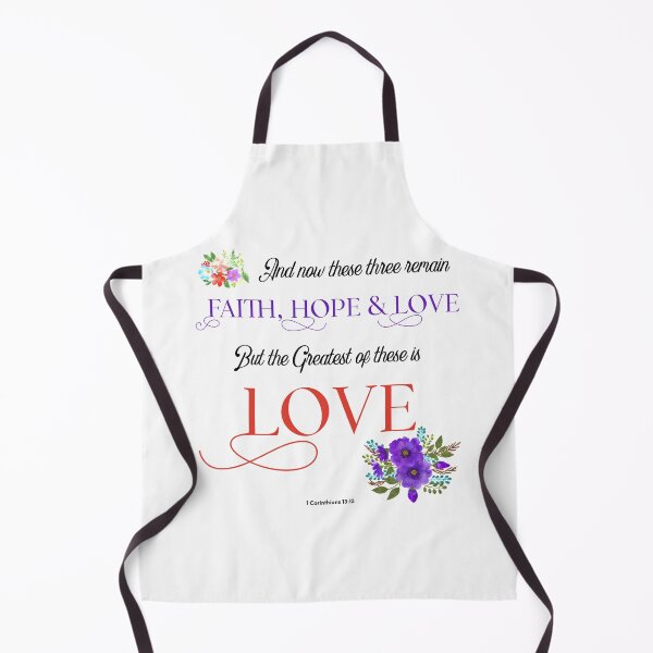 Item preview, Corinthians 13:13 - And now these three remain: Faith, Hope, & Love. But the Greatest of these is Love designed and sold by ShowMePrints.
