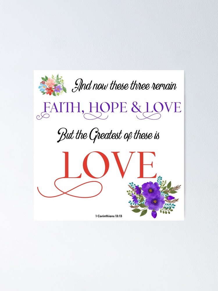 But the Greatest of These is Love {Poster} But the Greatest of These is Love {Poster}